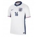 Maillot de foot Angleterre Conor Gallagher #16 Domicile vêtements Europe 2024 Manches Courtes